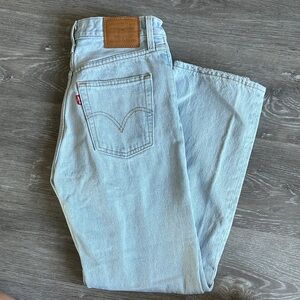Levi's Womens Ribcage Straight Jeans 24